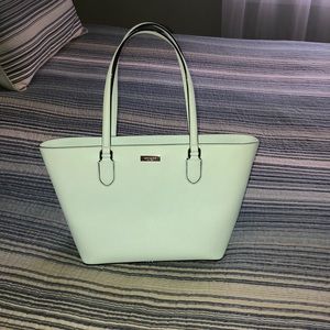 Teal Kate Spade Tote Purse